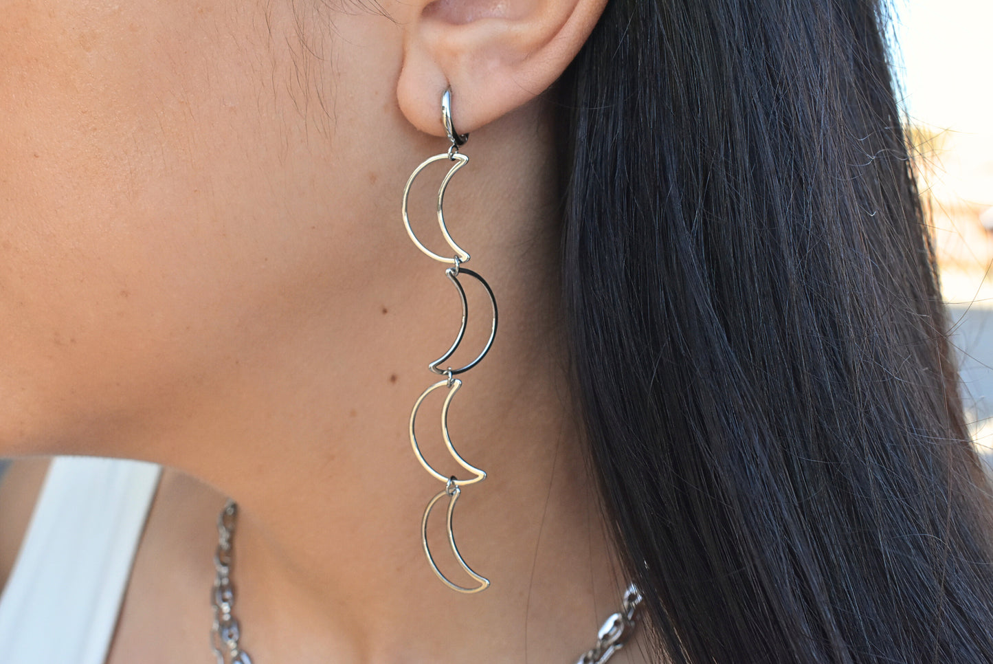 Pendientes Moon