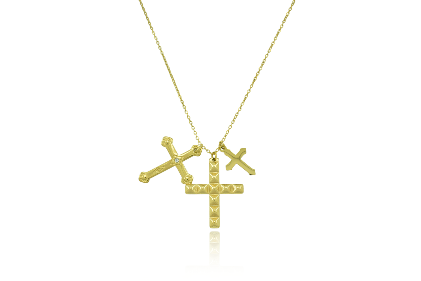 Necklace 3 crosses