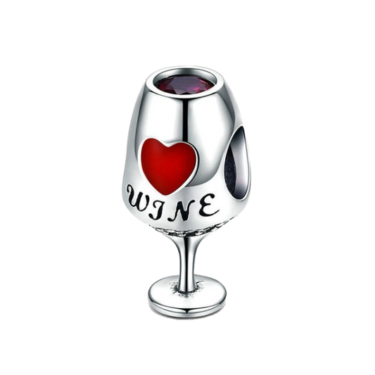 Wine Glass Charm