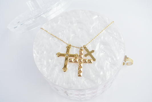 Necklace 3 crosses