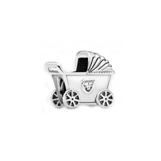 Baby Carriage Charm