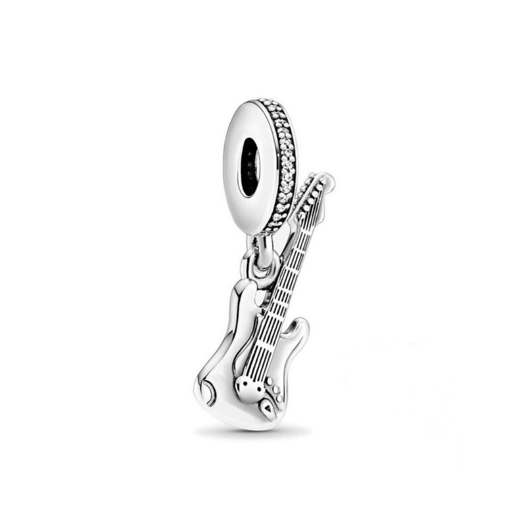 Rock Guitar Pendant Charm