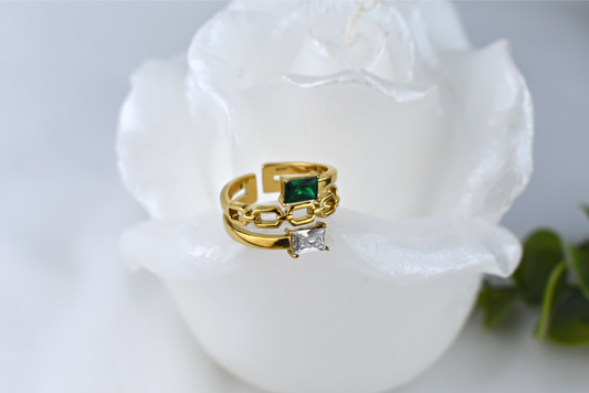 Anillo Lady Verde