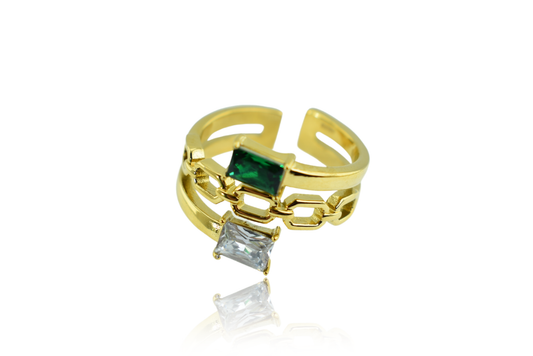 Anillo Lady Verde