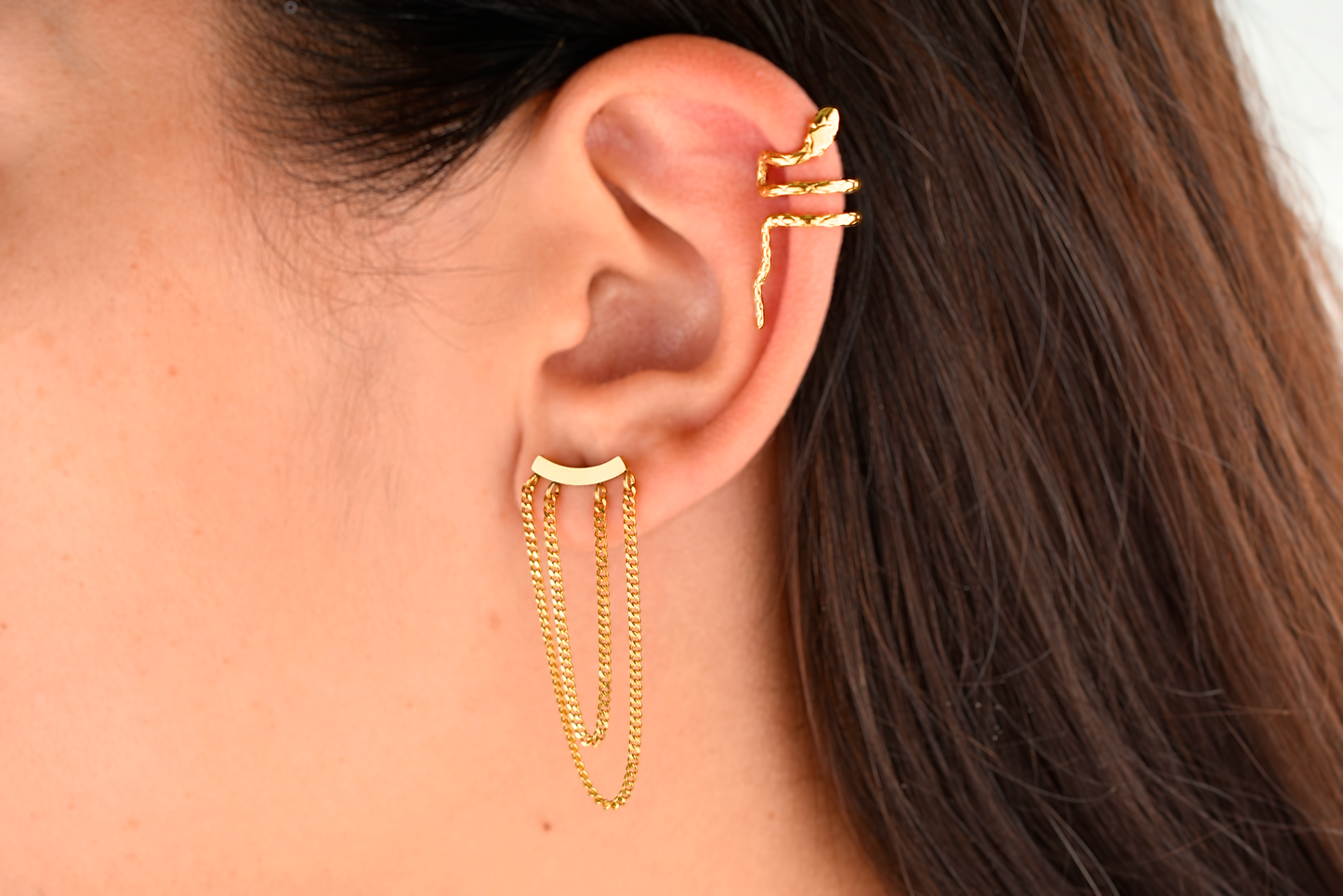 Ear cuff Serpiente