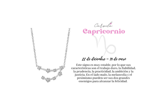 Collar Constelación Capricornio