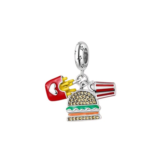 Fast Food pendant charm