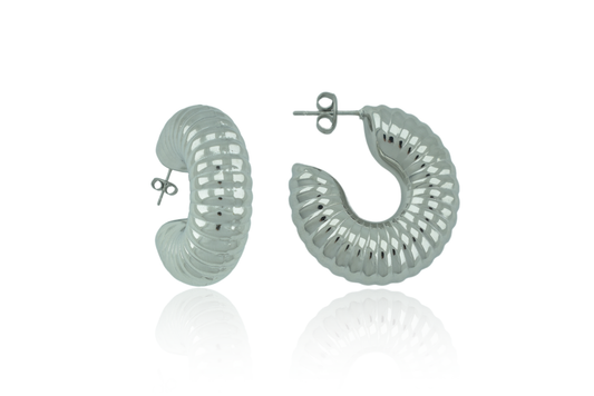 Cleo Hoops Earrings