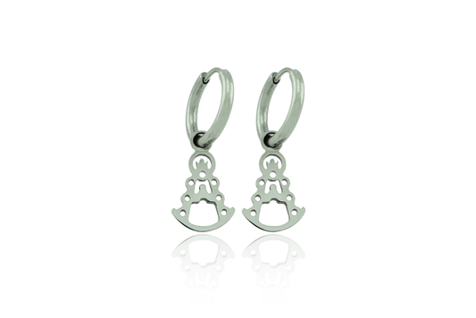 Virgen del Rocío hoop earrings