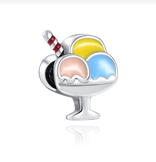 Ice Cream Cup Charm