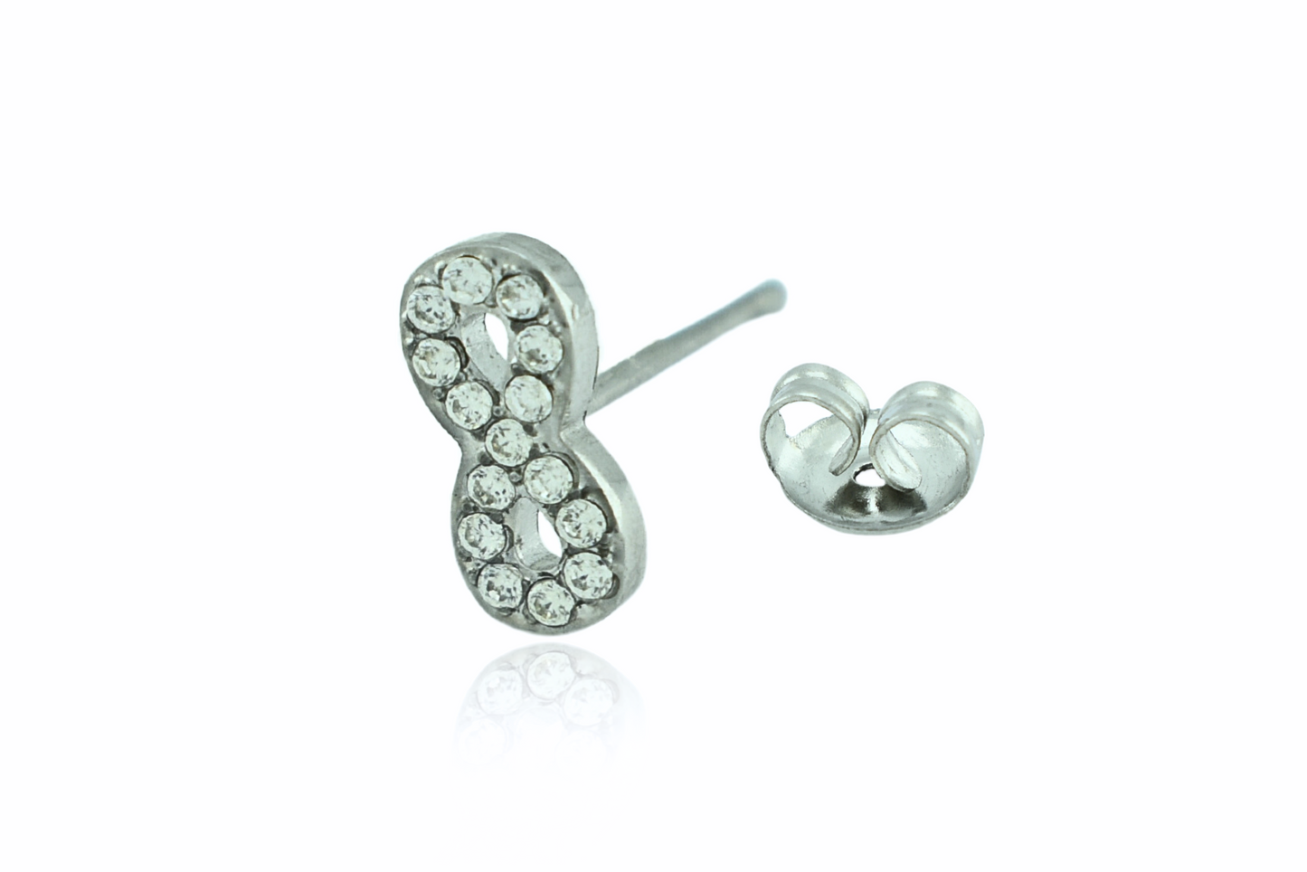 Infinity Zircon Earring