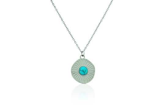 Turquoise Stone Necklace