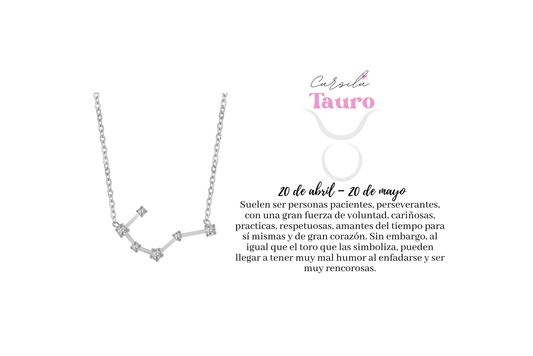 Collar Constelación Tauro