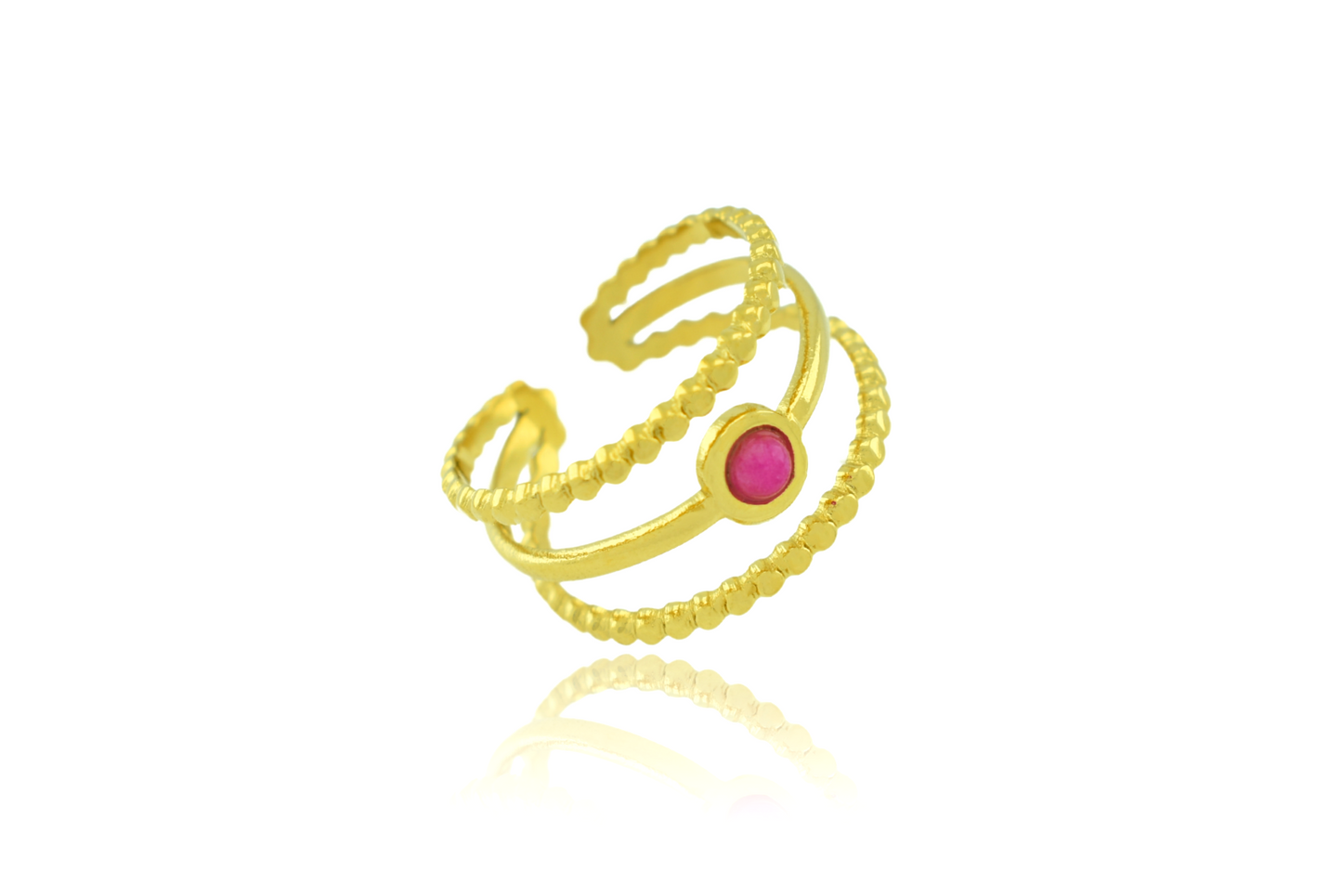 Anillo Alana Fucsia