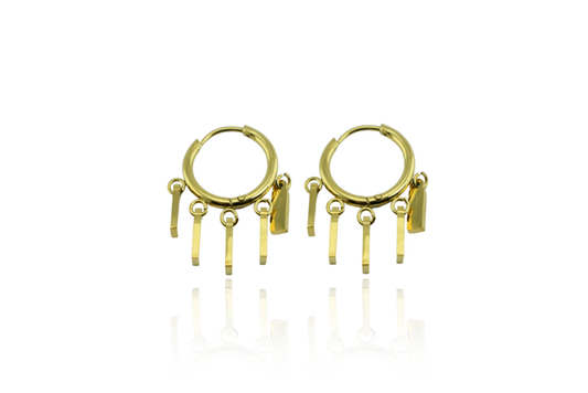 Marea hoop earrings