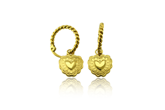 Pendientes aro Amor