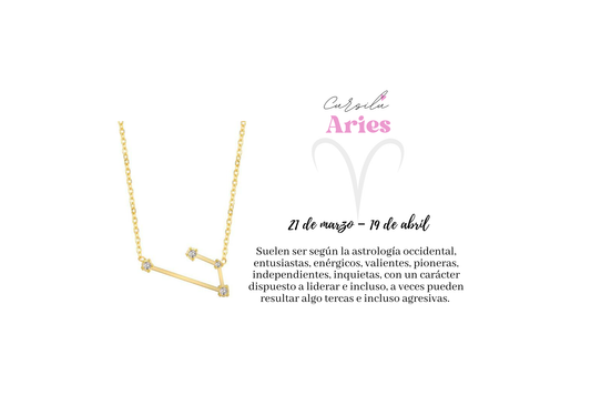 Collar Constelación Aries