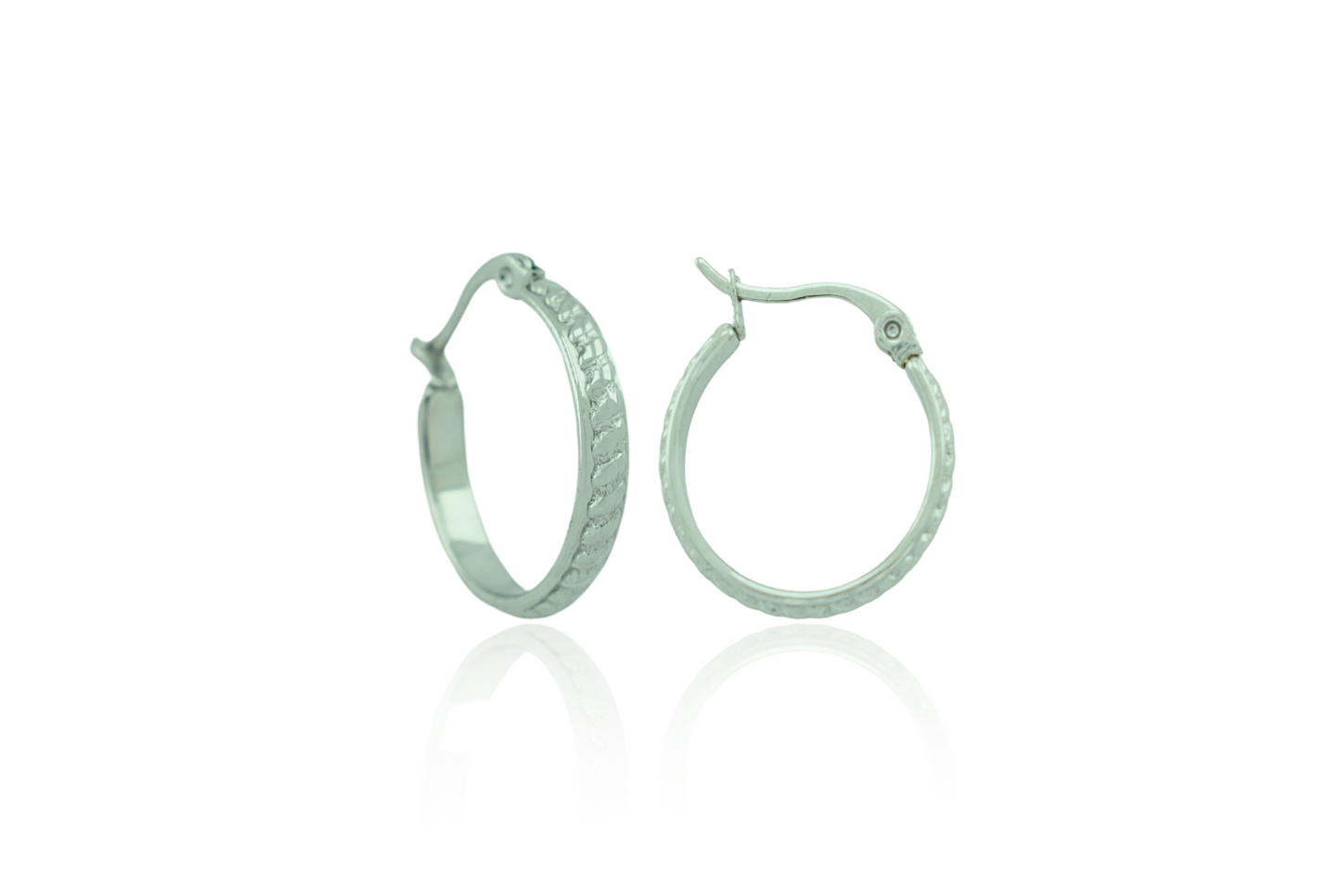 Matilda Silver Hoops