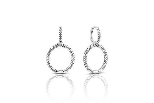 Double hoop earrings