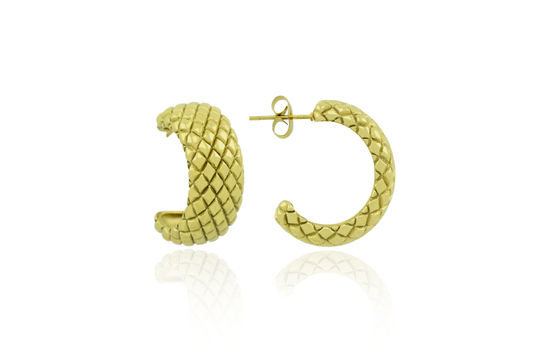 Pendientes aro Serpent