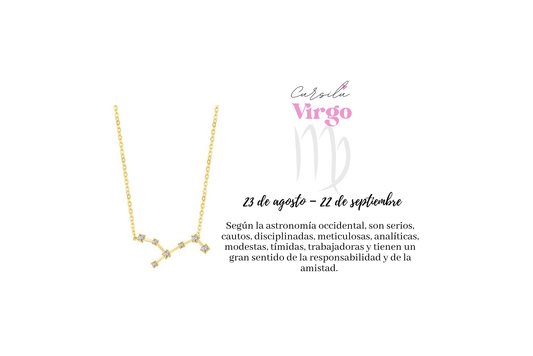 Collar constelación Virgo